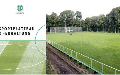 Unterstützung für Amateurvereine: 350 Seiten zu Bau und Pflege von Sportplätzen